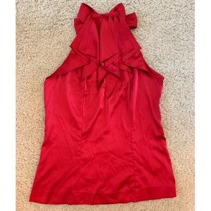 Ruffle halter top